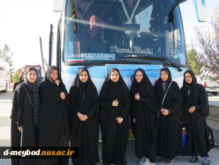 اعزام کاروان راهیان نور دانشجویان آموزشکده ملی مهارت دختران میبد به مناطق عملیاتی جنوب 2