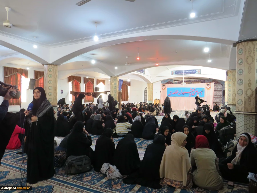 اعزام کاروان راهیان نور دانشجویان آموزشکده ملی مهارت دختران میبد به مناطق عملیاتی جنوب 4