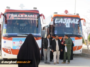 اعزام کاروان راهیان نور دانشجویان آموزشکده ملی مهارت دختران میبد به مناطق عملیاتی جنوب 7