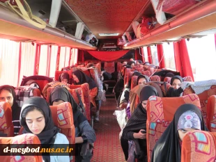 اعزام کاروان راهیان نور دانشجویان آموزشکده ملی مهارت دختران میبد به مناطق عملیاتی جنوب 8