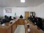 برگزاری جلسه ریا ست با واحد دانشجویی وسرپرستهای خوابگاه شقایق آموزشکده ملی مهارت دختران میبد 2