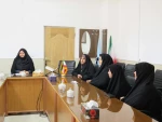 برگزاری جلسه ریا ست با واحد دانشجویی وسرپرستهای خوابگاه شقایق آموزشکده ملی مهارت دختران میبد 3