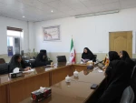 برگزاری جلسه ریا ست با واحد دانشجویی وسرپرستهای خوابگاه شقایق آموزشکده ملی مهارت دختران میبد 5