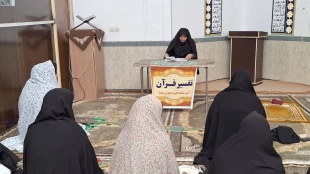 برگزاری جلسات تفسیر قرآن در آموزشکده ملی مهارت دختران میبد 5