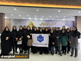 بازدید دانشجویان رشته حسابداری آموزشکده ملی مهرت دختران میبد از کاشی کوروش 4
