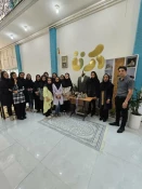 بازدید دانشجویان رشته طراحی دوخت آموزشکده ملی مهارت دختران میبد از تولیدی پوشاک آرتا 4