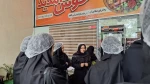 بازدید دانشجویان درس کارآفرینی رشته حسابداری از کارگاه تولید فرآورده‌های گوشتی ارگانیک ثریا فود 4