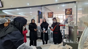 بازدید دانشجویان درس کارآفرینی رشته حسابداری از کارگاه تولید فرآورده‌های گوشتی ارگانیک ثریا فود 5