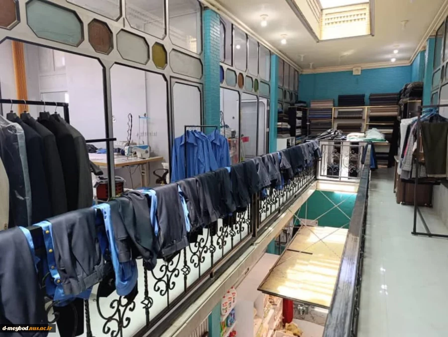 بازدیددانشجویان رشته طراحی دوخت از مجموعه تولید پوشاک آرتا میبد 3