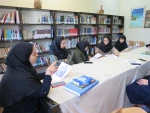 برگزاری  نشست-بحث ومقایسه تطبیقی آثار دوهنرمند در آموزشکده ملی مهارت دختران میبد           3