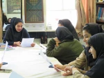 برگزاری  نشست-بحث ومقایسه تطبیقی آثار دوهنرمند در آموزشکده ملی مهارت دختران میبد           5