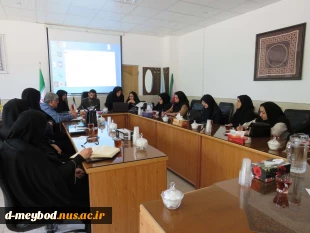 برگزاری جلسه با مدیران هنرستان در آموزشکده ملی مهارت دختران میبد 2