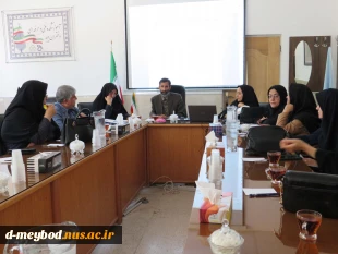 برگزاری جلسه با مدیران هنرستان در آموزشکده ملی مهارت دختران میبد 11