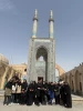 بازدید دانشجویان رشته عکاسی آموزشکده ملی مهارت دختران  میبد ازمجموعه تاریخی مسجد جامع 2