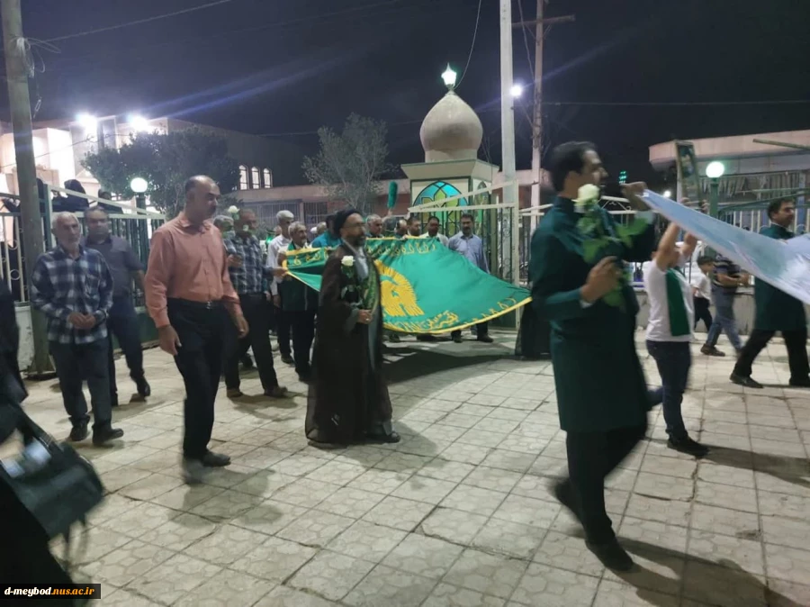 حضوردانشجویان  در برنامه گل والا به مناسبت دهه کرامت 6