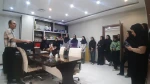 بازدیددانشجویان آموزشکده ملی مهارت دختران میبد از ساختمان گرافیک یزد 2