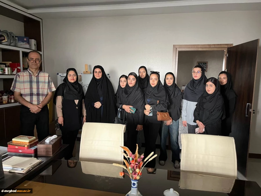 بازدیددانشجویان آموزشکده ملی مهارت دختران میبد از ساختمان گرافیک یزد 4