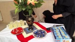 برپایی ایستگاه صلواتی در آستانه ولادت امام رضا (ع) در آموزشکده ملی مهارت دختران میبد 3