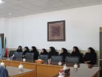 حضور هیأت نظارت، ارزیابی و تضمین کیفیت آموزش عالی دانشگاه ملی مهارت در آموزشکده  دختران میبد 9