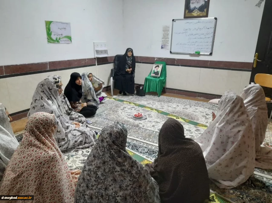 برگزاری مراسم یلدبود همزمان با سالروز شهادت آیت الله رئیسی در خوابگاه شقایق آموزشکده ملی مهارت دختران میبد 2