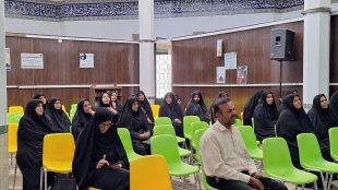 برگزاری نشست هم اندیشی اساتید و کارکنان با موضوع فرزندان,نشاط امروز ,آسایش فردا  به مناسبت هفته ملی جمعیت در آموزشکده ملی مهارت دختران میبد 3
