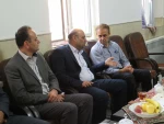 بازدیددکتر شمامی مدیر کل محترم امور دانشجویی دانشگاه ملی مهارت از آموزشکده ملی مهارت دختران میبد 5