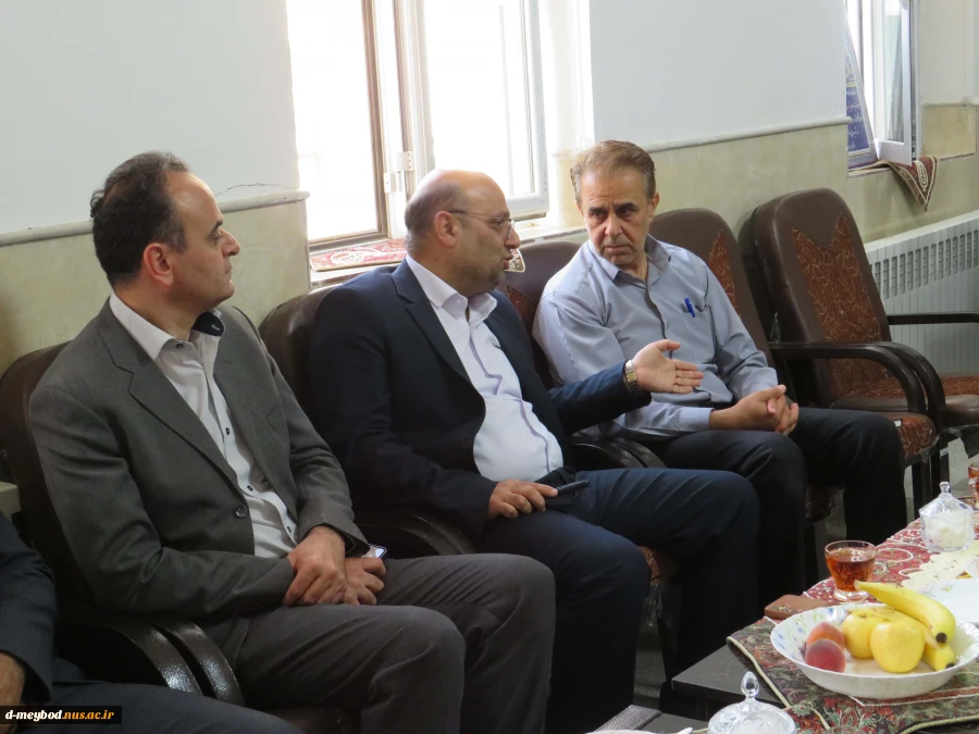 بازدید دکتر شمامی مدیر کل محترم امور دانشجویی دانشگاه ملی مهارت از آموزشکده ملی مهارت دختران میبد
 2