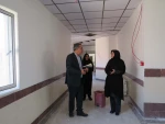 بازدید دکتر عمرانی نماینده نظارت استان از روند بازسازی خوابگاه دختران میبد 6