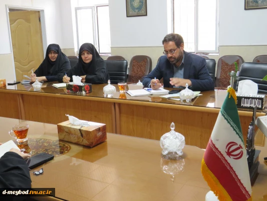 برگزاری مراسم تکریم و معارفه فرمانده بسیج دانشجویی آموزشکده ملی مهارت دختران میبد