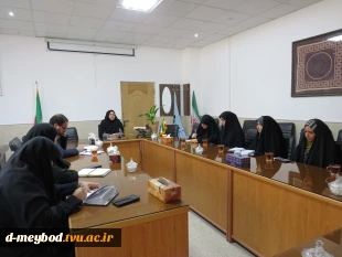 برگزاری مراسم تودیع و معارفه مسئول بسیج دانشجویی آموزشکده ملی مهارت دختران میبد
 2