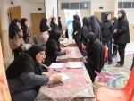 برپایی ایستگاه سلامت توسط کانون هلال احمر آموزشکده ملی مهارت دختران میبد 5