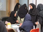 برپایی ایستگاه سلامت توسط کانون هلال احمر آموزشکده ملی مهارت دختران میبد 6