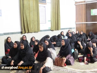 برگزاری جلسۀ توجیهی درس کارآموزی  آموزشکده  ملی مهارت دختران میبد 5