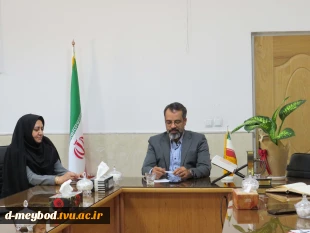 برگزاری جلسه شورای آموزشی در آموزشکده ملی مهارت دختران میبد 2