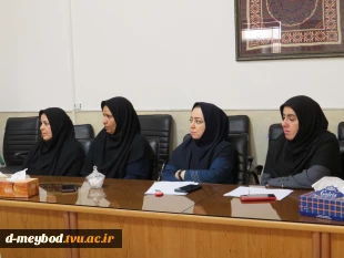 برگزاری جلسه شورای آموزشی در آموزشکده ملی مهارت دختران میبد 5