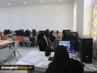 برگزاری نشست علمی ویژه دانشجویان گرافیک  در اموزشکده ملی مهارت دختران میبد 3