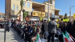 حضور پرشور کارمندان ودانشجویان آموزشکده ملی مهارت دختران میبد در راهپیمایی 13 آبان 3