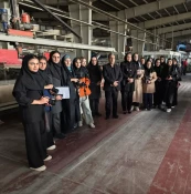 بازدید دانشجویان دانشگاه ملی مهارت میبد از شرکت کاشی و سرامیک ستاره  3