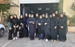 بازدید دانشجویان دانشگاه ملی مهارت (واحد دختران میبد) از شرکت کیان جامه یزد 2