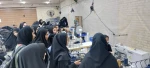 بازدید دانشجویان دانشگاه ملی مهارت (واحد دختران میبد) از شرکت کیان جامه یزد 3