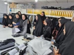 بازدید دانشجویان دانشگاه ملی مهارت (واحد دختران میبد) از شرکت کیان جامه یزد 6