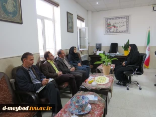 بازدید تیم نظارت و ارزیابی دانشگاه یزداز آموزشکده ملی مهارت دختران میبد 2