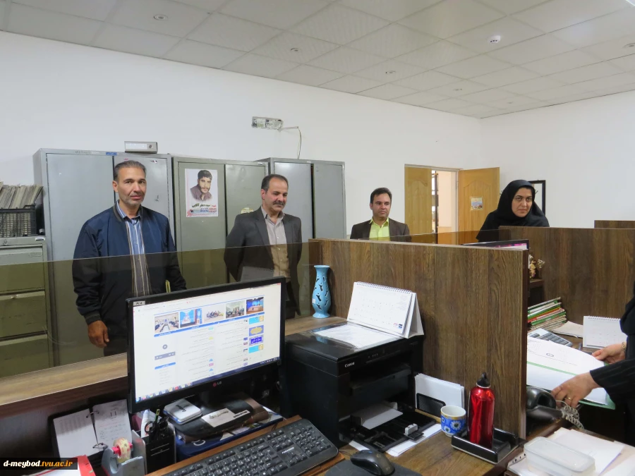 بازدید تیم نظارت و ارزیابی دانشگاه یزداز آموزشکده ملی مهارت دختران میبد 5