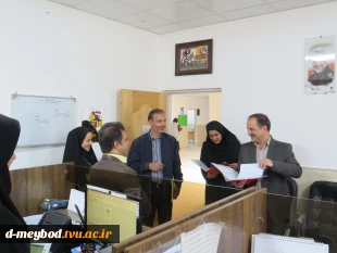 بازدید تیم نظارت و ارزیابی دانشگاه یزداز آموزشکده ملی مهارت دختران میبد 6