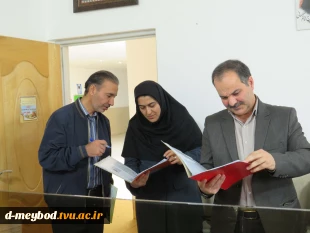 بازدید تیم نظارت و ارزیابی دانشگاه یزداز آموزشکده ملی مهارت دختران میبد 7