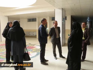 بازدید تیم نظارت و ارزیابی دانشگاه یزداز آموزشکده ملی مهارت دختران میبد 11