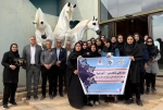 حضور دانشجویان دانشگاه ملی مهارت واحد دختران میبد در جشنواره زیبایی اسب اصیل عرب کشور
 2