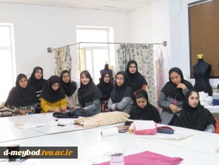 تقدیر از استاد کارآفرین به مناسب آغاز هفته کار آفرینی در آموزشکده ملی مهارت دختران میبد 3