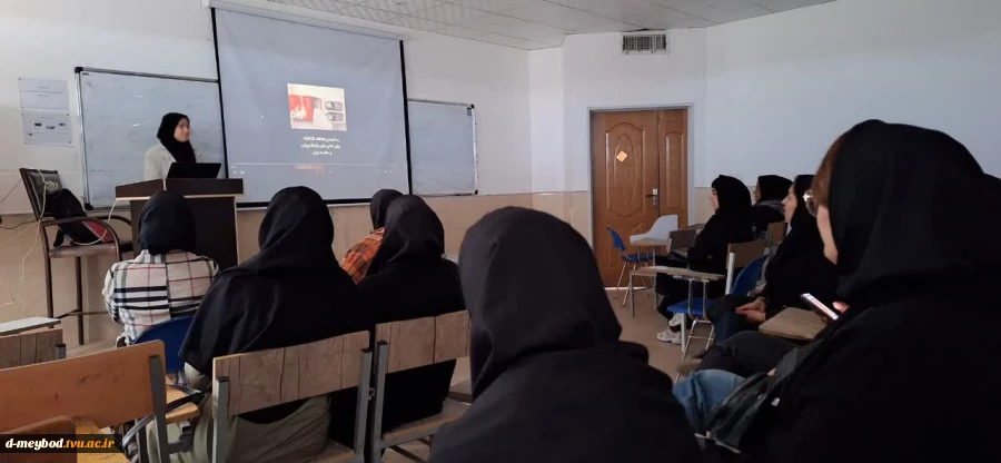 برگزاری رویداد هم‌اندیشی «آینده‌نگری در حوزه گرافیک» در آموزشکده ملی مهارت دختران میبد 4