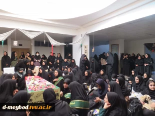 میزبانی آموزشکده دختران میبد از پیکر پاک شهید گمنام، در آستانه ایام شهادت حضرت فاطمه زهرا(س) 8